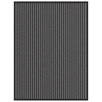 Wycieraczka Paski Czarno-Szare 90x120 cm