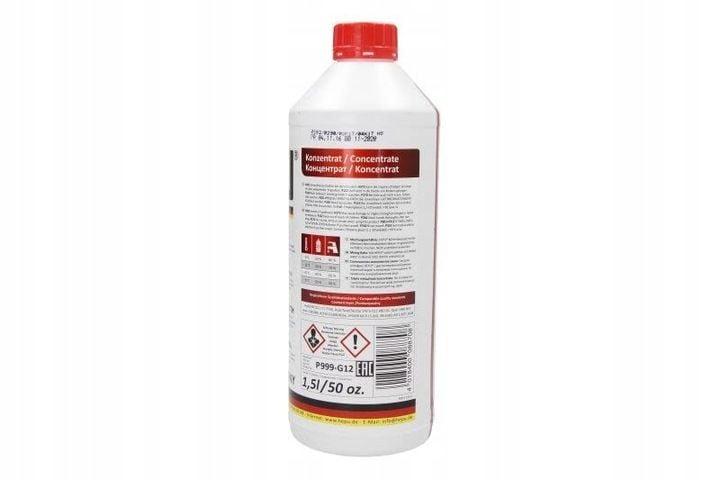Koncentrat do chłodnic (G12) HEPU 1,5 l zdjęcie 1
