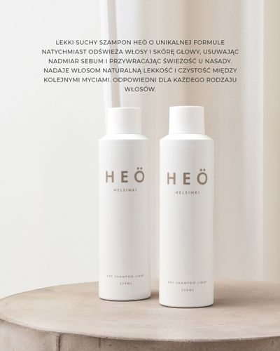 HEÖ LIGHT SUCHY SZAMPON DO WŁOSÓW 250 ML na Arena.pl