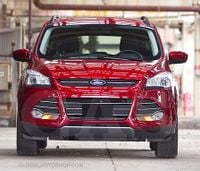 Ford Kuga - Chromowane Listwy Grill Chrom Atrapy Zderzaka Tuning