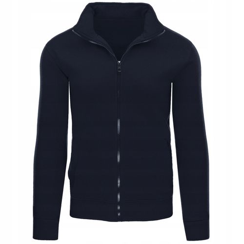 ROZPINANA BLUZA MĘSKA BEZ KAPTURA GRANATOWA bx4567 - XL na Arena.pl