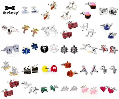 Spinki do mankietów DLA MUZYKA KLUCZ WIOLINOWY na Arena.pl