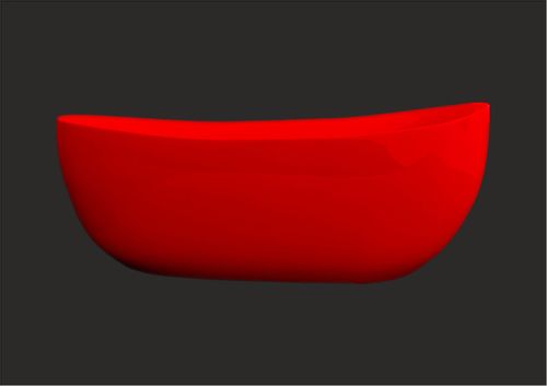 WANNA WOLNOSTOJĄCA 185CM NOVA CLASSIC CZERWONA na Arena.pl