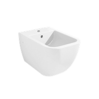 Ness bidet wiszący, biały połysk