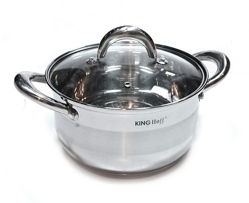 Garnki KINGHOFF SILVER Mega Marble 12-ele [KH-1099] na Arena.pl