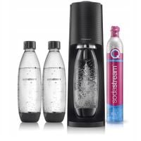saturator sodastream terra black + 1 nabój i 2 butelki