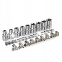 KLUCZE NASADOWE TORX 9el E10-E24 NASADKI 1/2 TORKS