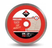 TARCZA DIAMENTOWA DO GRESU PORCELANOWEGO, OBRZEŻE CIĄGŁE CPC - RI 30960