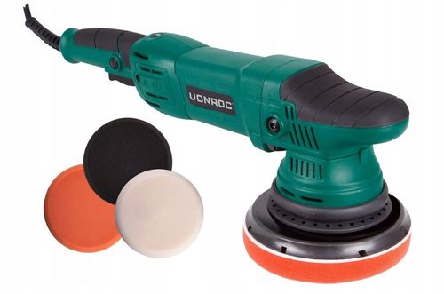 Polerka samochodowa 1050W – 150mm plus 4 pady na Arena.pl