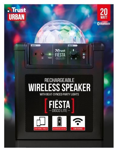 Fiesta Disco Lite akumulatorowy głośnik Bluetooth na Arena.pl