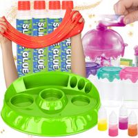 ZESTAW SLIMY SLIME DIY FABRYKA MIKSER DO ROBIENIA GLUTÓW PREZENT DLA DZIECI
