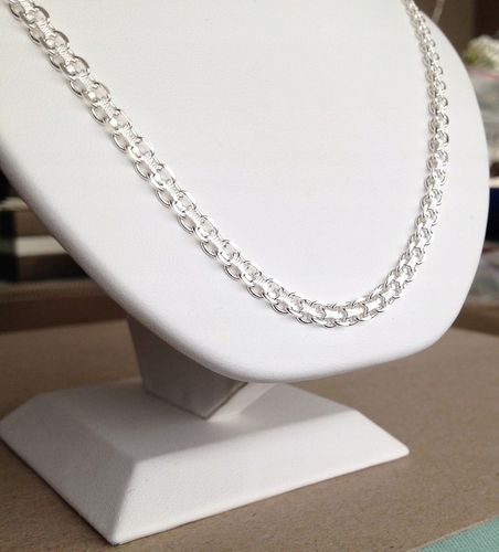 GRUBY Łańcuszek srebrny Naszyjnik DAMSKI próby 925 (na PREZENT) na Arena.pl