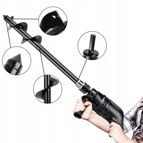 ŚWIDER WIERTŁO WIERTNICA DO SADZENIA ZIEMI GLEBY GLEBOWA 10 CM 60 CM na Arena.pl