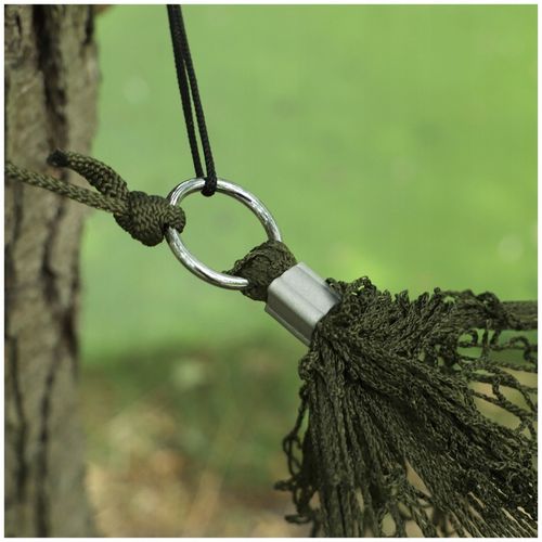 Hamak turystyczny wojskowy biwak duży z rozpórkami i etui Mil-Tec na Arena.pl