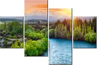 140CM 70 OBRAZ RZEKA CLUTHA NOWEJ ZELANDII ŚCIENNY