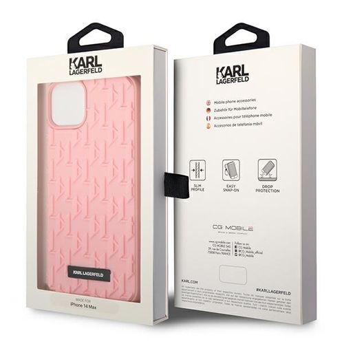 Etui Karl Lagerfeld do iPhone 15 Plus, iPhone 14 Plus, Różowy na Arena.pl