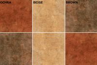 terakota 40/40 rufus ochra beige brown szkliwiona-matowa gat.1 paradyż