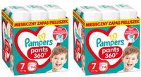 Pampers Pants Rozmiar 7 228 szt. 17+ kg Pieluchomajtki