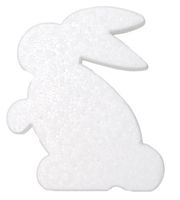 królik styropianowy płaski op. 6szt 14x11x2cm | BKP-9312