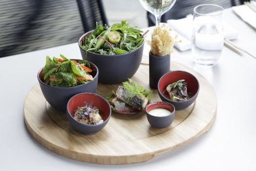 Miska Solid 20 cm biało-czarna Revol na Arena.pl