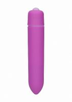 jednobiegowy wibrator bullet be good tonight fioletowy 9 cm