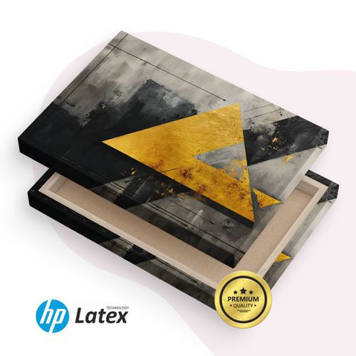 Obraz Na Płótnie Do Sypialni Abstrakcja Kształty Geometryczne 40cm x 30cm na Arena.pl