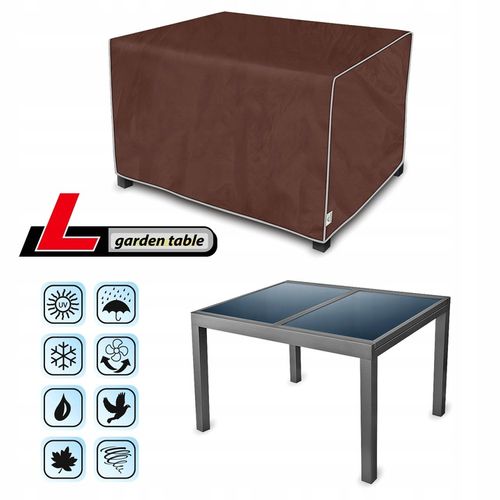 Plandeka pokrowiec ochronny na STÓŁ ogrodowy NIEPRZEMAKALNY WODOODPORNY na Arena.pl