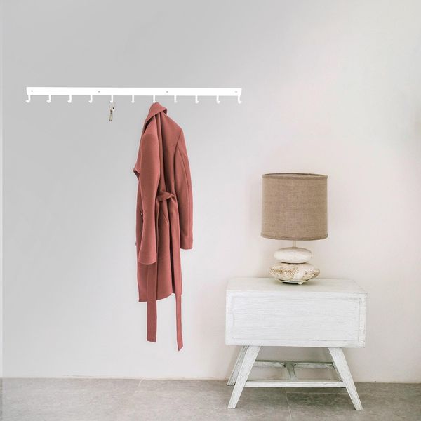 Listwa hakowa 80 biała zdjęcie 3