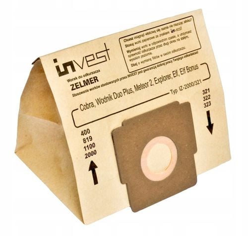 WORKI ECO DO ZELMER ELF,ELF 2,ELF 3 ELF BONUS METEOR 2 ODYSSEY COBRA na Arena.pl