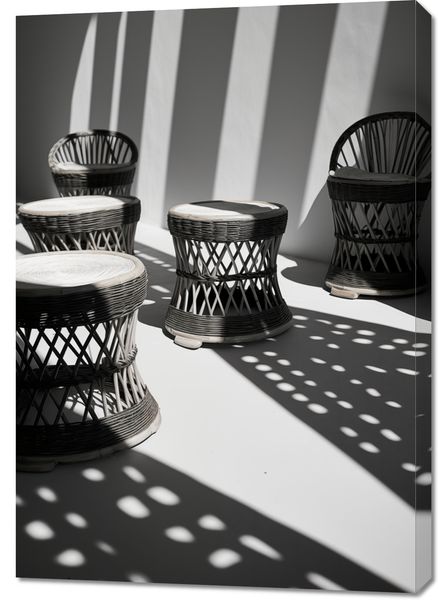 Obraz 70x100cm Gra Świateł zdjęcie 1