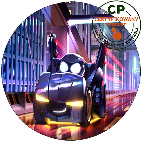 Opłatek na tort Batwheels zdjęcie 1