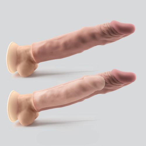 crushious the macho realistic penis sleeve with 2" extension na Arena.pl
