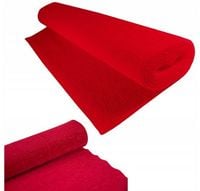 bibuła krepina  50x250cm 180gr 580 czerwona 8004