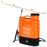 OPRYSKIWACZ PLECAKOWY ELEKTRYCZNY 16L /POMARAŃCZOWY/