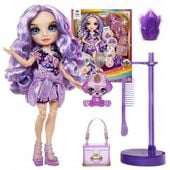 RAINBOW HIGH VIOLET WILLOW LALKA FIOLETOWA ZESTAW ZWIERZAK SLIME AKCESORIA