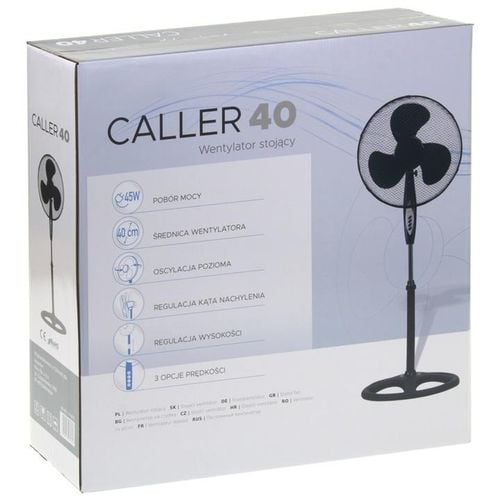 Wentylator Podłogowy Stojący Wiatrak Timer Pilot na Arena.pl