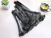 OPASKI ZACISKOWE TRYTYTKI ZESTAW 1000 szt. KABLOWE XL CZARNE MOCNE TRYTKI