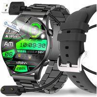 SMARTWATCH MĘSKI ZEGAREK 2 GEN POLSKIE MENU POŁĄCZENIA SPORT SMART WATCH