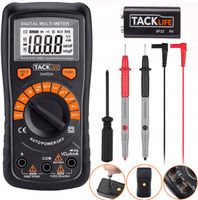 2 x Multimetr Miernik Cyfrowy Prądu TACKLIFE NCV LCD
