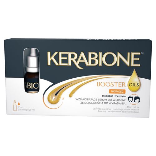 Kerabione Booster Oils serum do włosów 4 x 20 ml na Arena.pl
