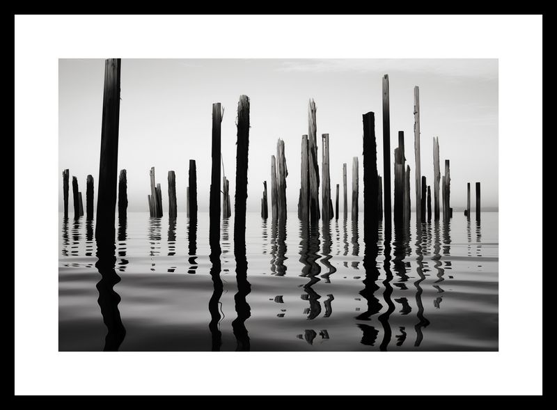 Plakat 30x20cm Refleksje Nad Wodą zdjęcie 3
