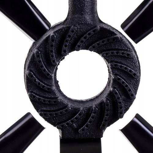 Taboret gazowy Kuchenka Turystyczna 30x30cm Palnik Żeliwny 7kW Propan Butan na Arena.pl