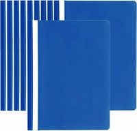 SKOROSZYT SZTYWNY A4 PCV NIEBIESKI 10 SZTUK TRES