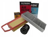 Zestaw filtrów Filtron do Peugeot 407 04-08 - węglowy, puszkowy, wkład
