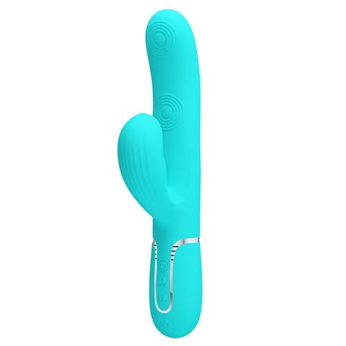 wibrator silikonowy dla kobiet. króliczek z ssaniem i pulsacjami. perdita na Arena.pl