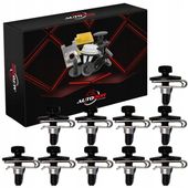 BLASZKI SPINKI MONTAŻOWE OSŁONY ZDERZAKA NADKOLI UNIWERSALNE M6 +