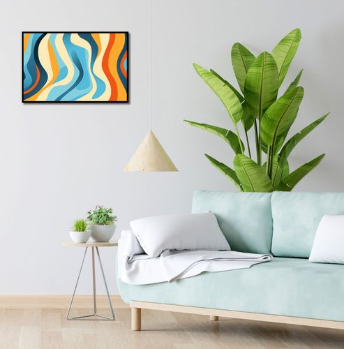 Plakat 60x40cm Tańczące Fale na Arena.pl