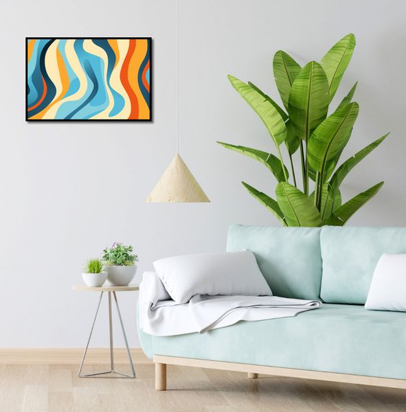 Plakat 60x40cm Tańczące Fale zdjęcie 4