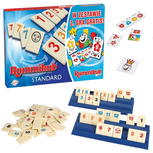 Lemada - Gra Rummikub 2w1 Standard + Junior 8608 na Arena.pl
