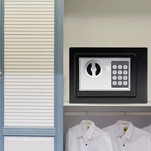 SEJF DOMOWY STALOWY KASETKA ZAMEK ELEKTRONICZNY CYFROWY SZYFR KLUCZ SOLIDNY na Arena.pl